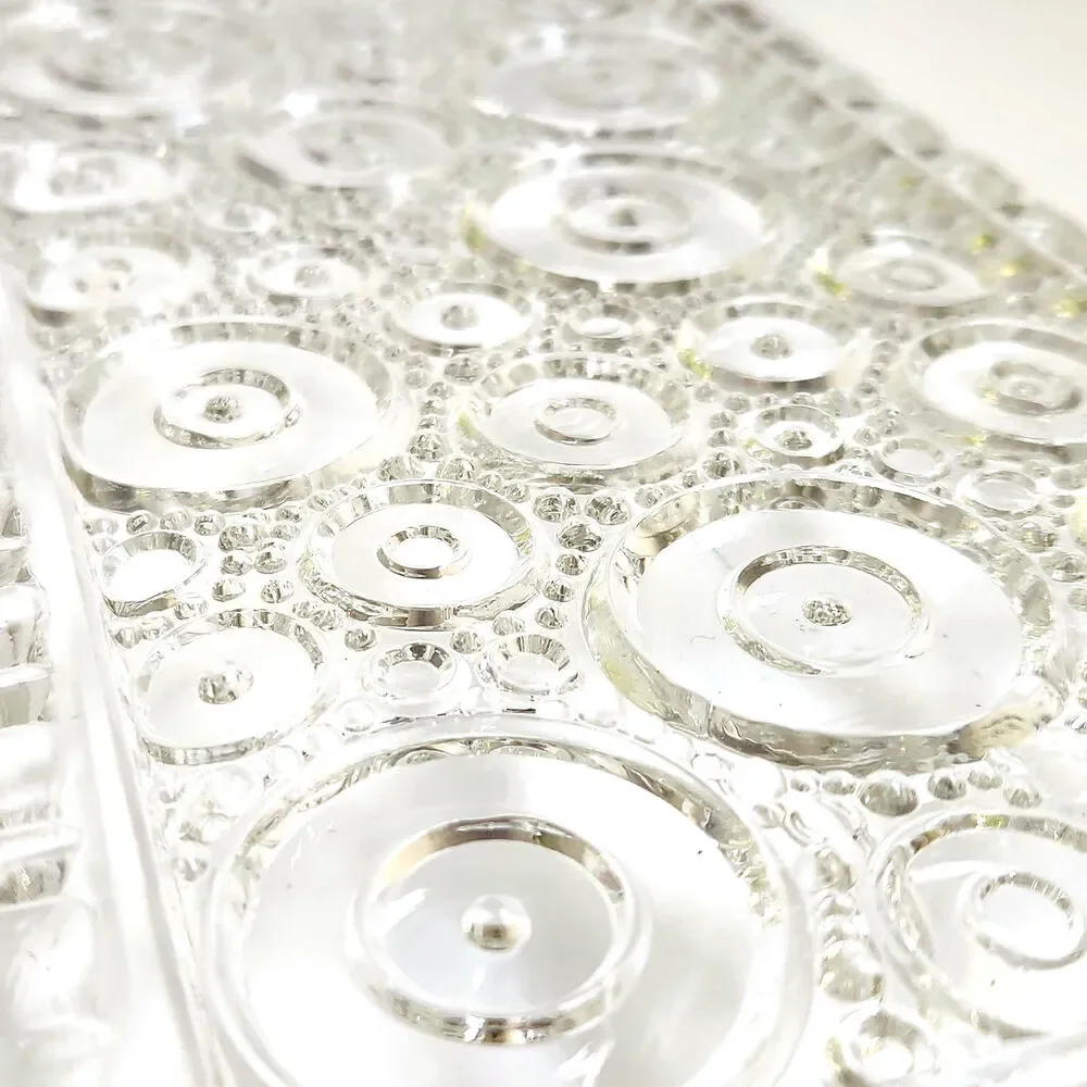 Vintage 1950s MCM Anchor Hocking Colonial Lady Serva-Snack Glass Tray (No Cup)